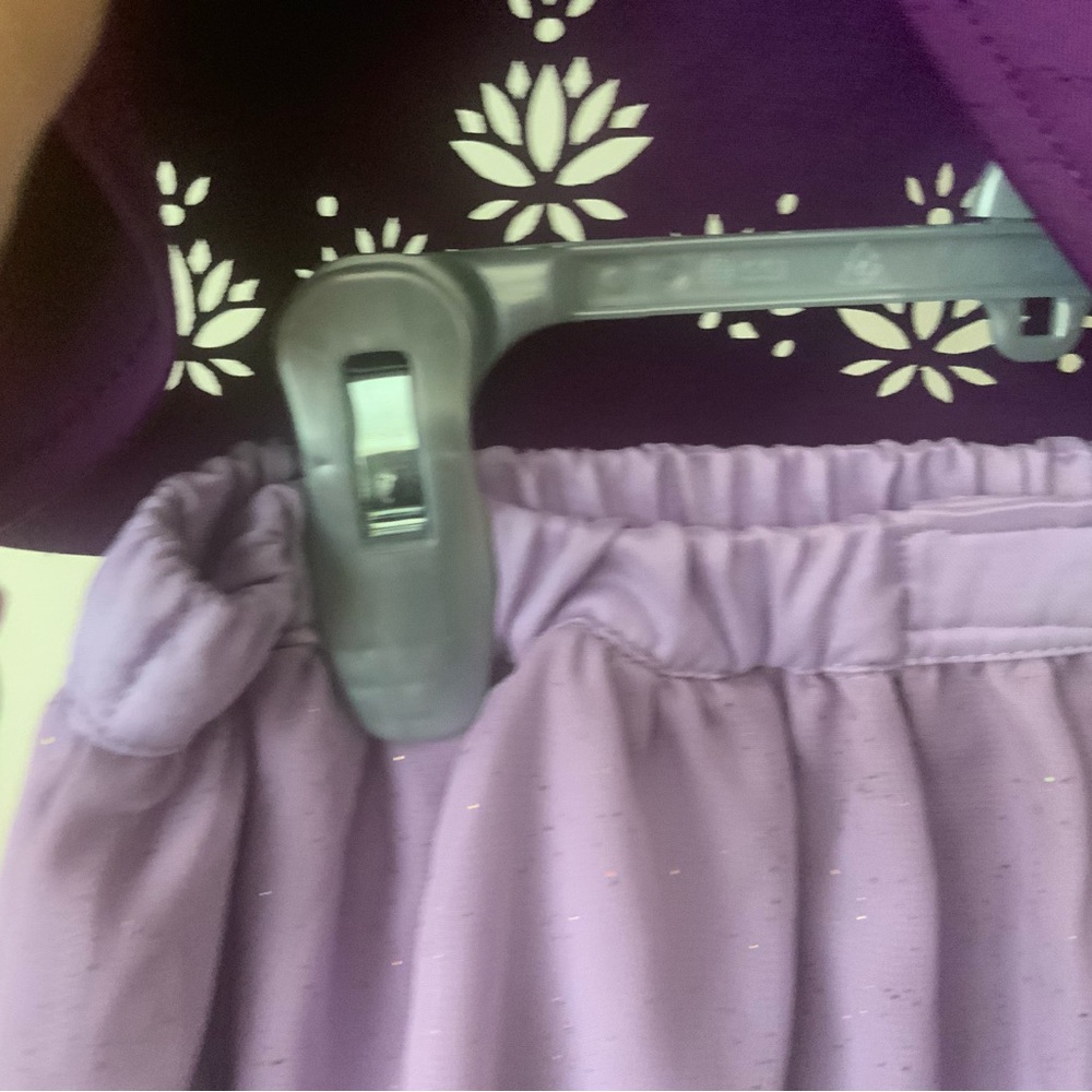 Disney store Jasmin Dress size 5  !!! Enchanted Purple and Gold Kids Dress - Picture 4 of 6